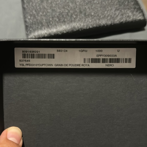 Brand new authentic saint laurent large wallet. - Picture 3 of 7